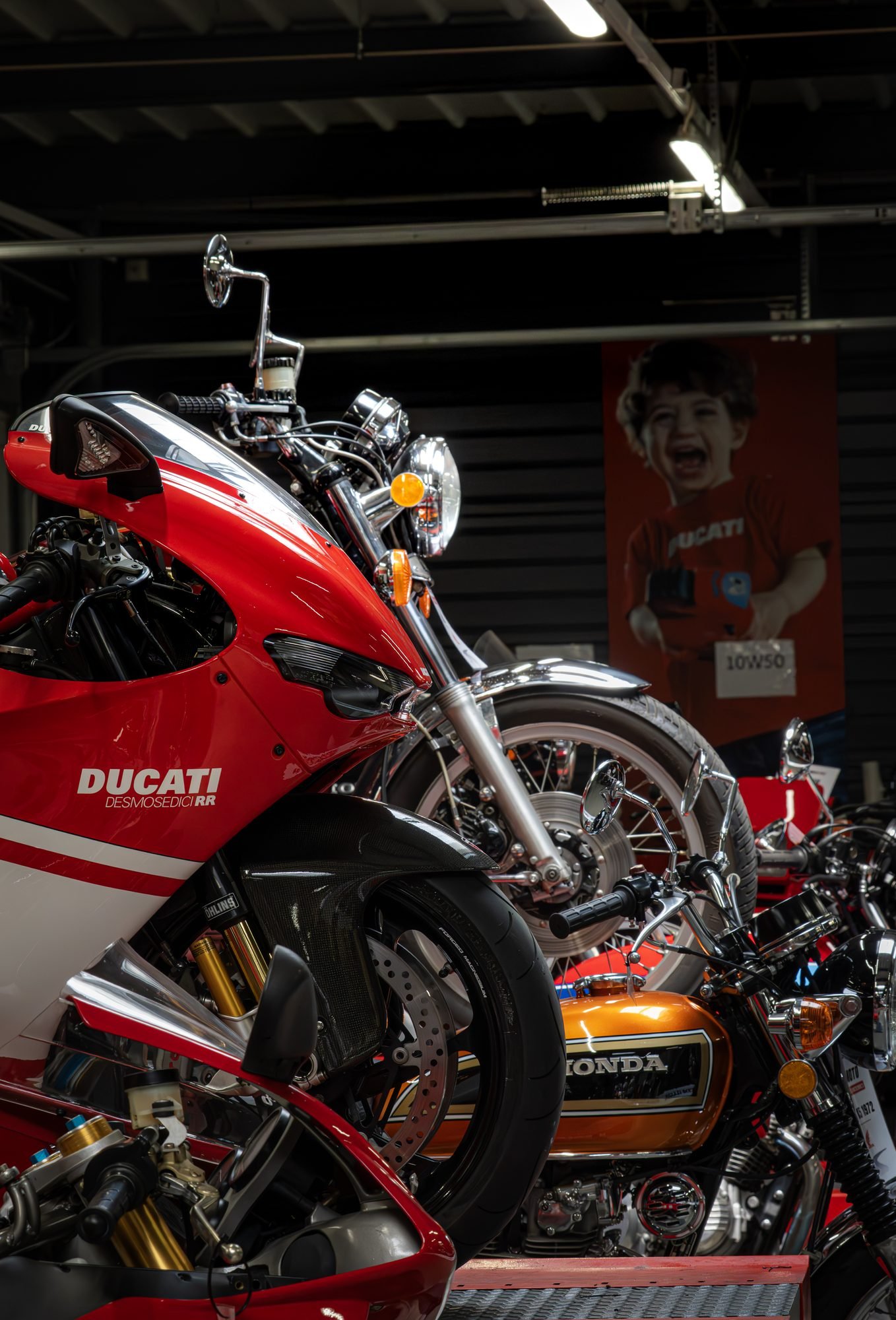 Motos de collection, photo Prism Motion